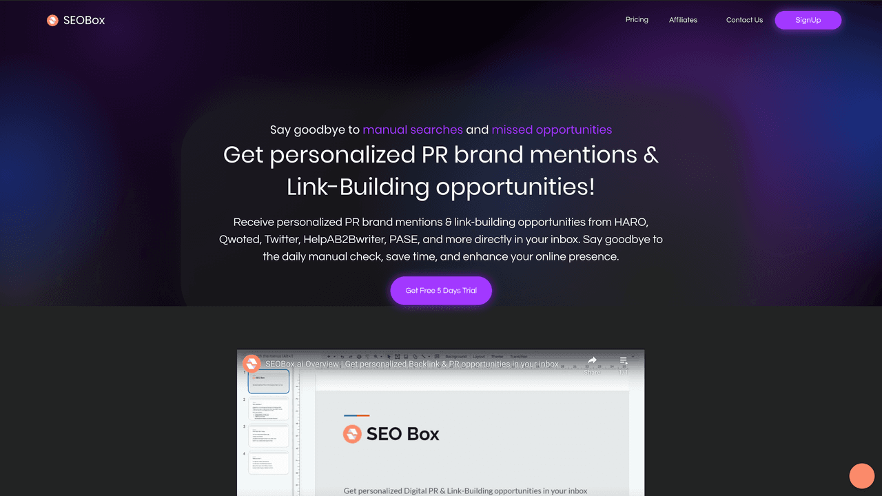 Seo Box